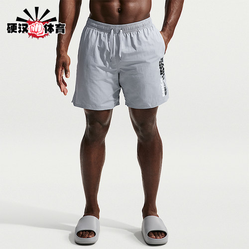 Nike/耐克正品Swim Breaker男士休闲系带经典沙滩短裤IQ7988-012