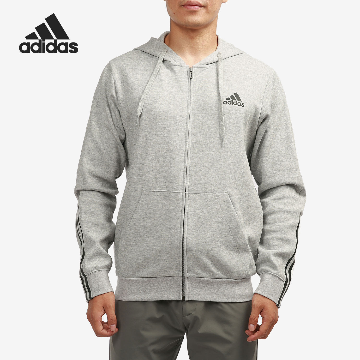 Adidas/阿迪达斯正品当季新款男子运动休闲夹克外套H12214,运动服/休闲服装,运动茄克/外套,淘宝优惠券,粉丝福利购,淘宝优惠卷