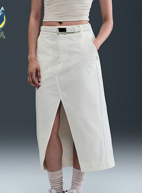 Nike/耐克正品CLLCTN TWILL女士透气斜纹休闲半身裙HQ8023-133