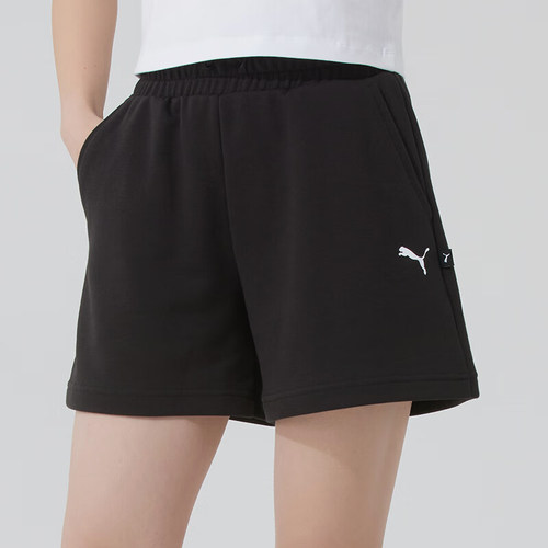 Puma/彪马正品ESS Cat Logo Shorts TR女士针织短裤692479-01