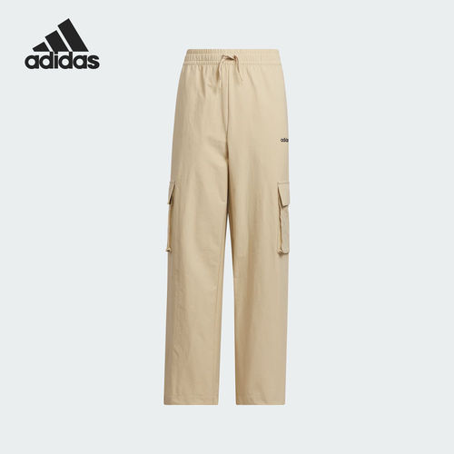 Adidas/阿迪达斯正品当季新款儿童简约休闲宽松长裤JM4666