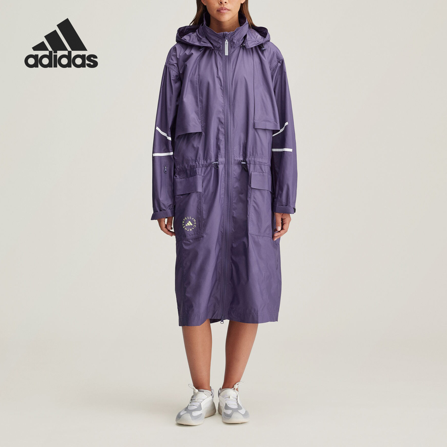 Adidas/阿迪达斯正品SW PARKA女士运动宽松连帽外套IW9918