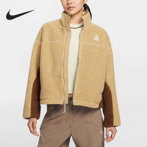Nike/耐克正品2025秋季款女士拼接保暖拉链外套HV4706-297
