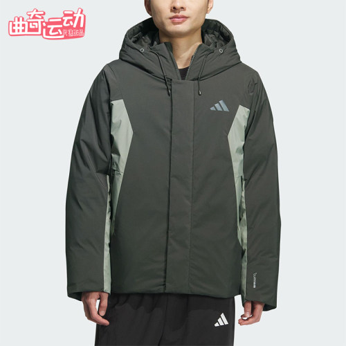 Adidas/阿迪达斯正品TH DOWN JKT男士拼接宽松保暖羽绒服KC2508