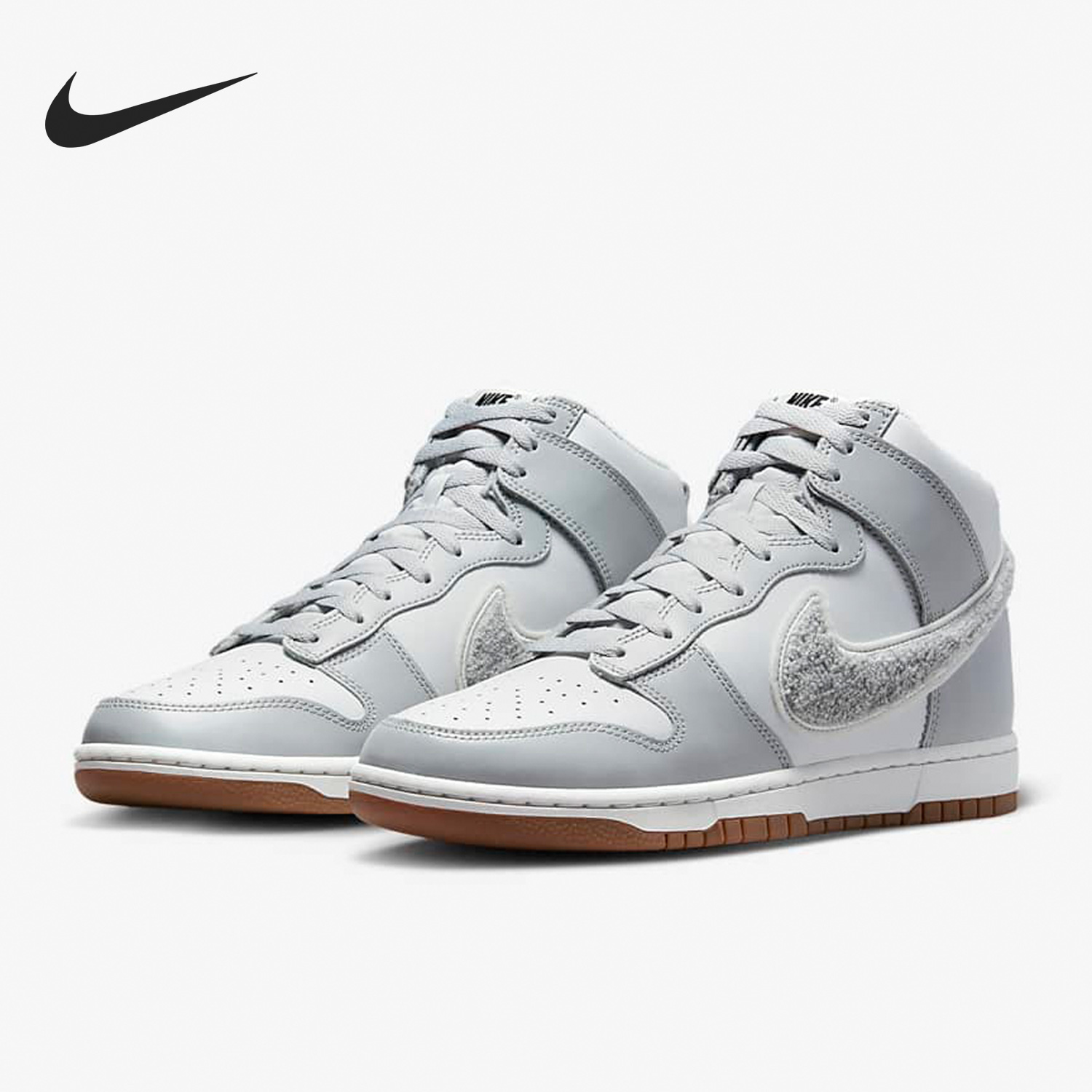 Nike/耐克 正品Dunk新款男子运动摇粒绒高帮板鞋DR8805-003
