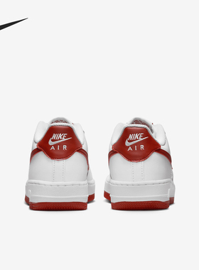Nike/耐克正品Air Force 1 GS女子大童经典板鞋FV5948-116