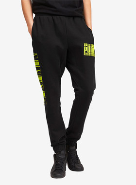 Puma/彪马正品2025秋冬季男士运动针织束脚休闲长裤581675-51