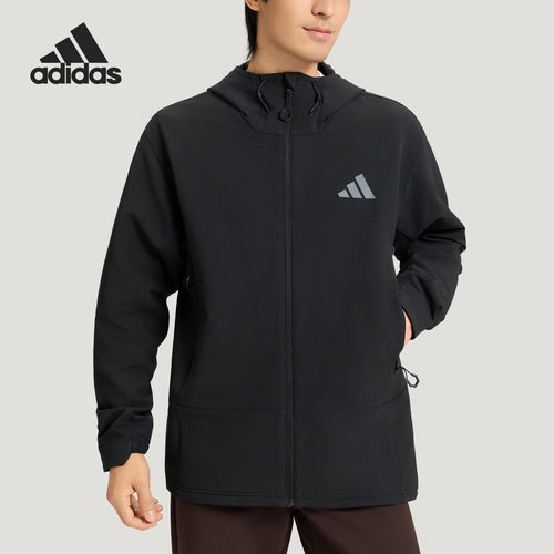 Adidas/阿迪达斯正品MT CW SFTS J男士保暖软壳外套KD9409