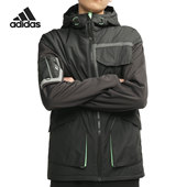 阿迪达斯正品 PAD 男装 Adidas 休闲户外连帽夹克 URBAN JKT GV3518