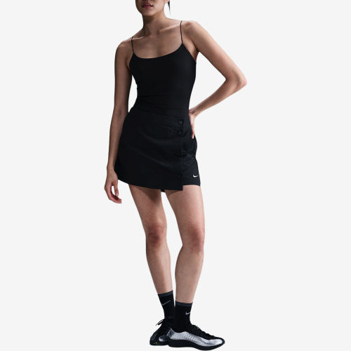 Nike耐克正品Sportswear Swoosh Essential女防水短裙HM6979-010