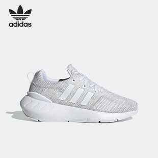 Adidas/阿迪达斯正品三叶草Swift Run 22儿童跑步鞋GW8175