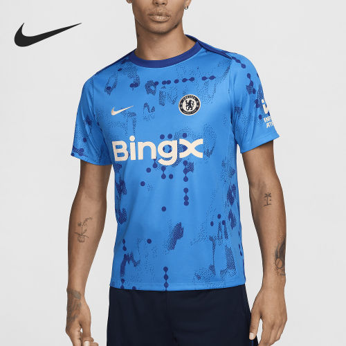 Nike耐克正品Chelsea FC AcademyDri-FIT短袖足球FN9646-436