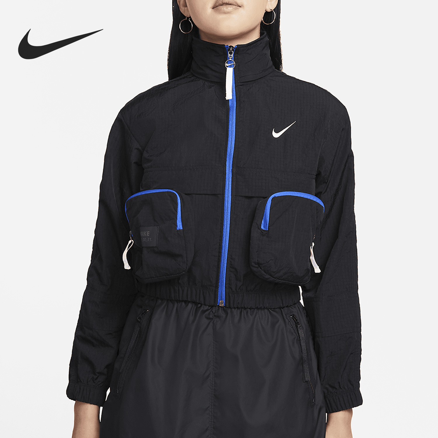 Nike/耐克正品2023春季新款女子休闲运动夹克外套DV8035-010