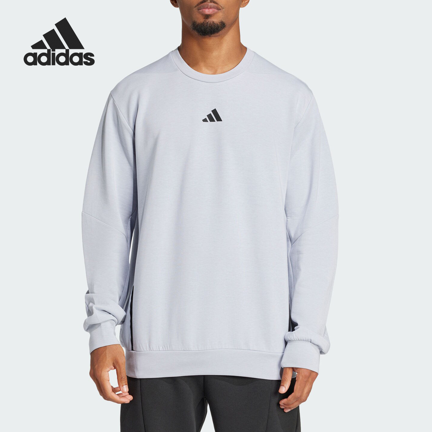 Adidas/阿迪达斯正品D4T CREW SWEATS男士针织圆领卫衣JP0927