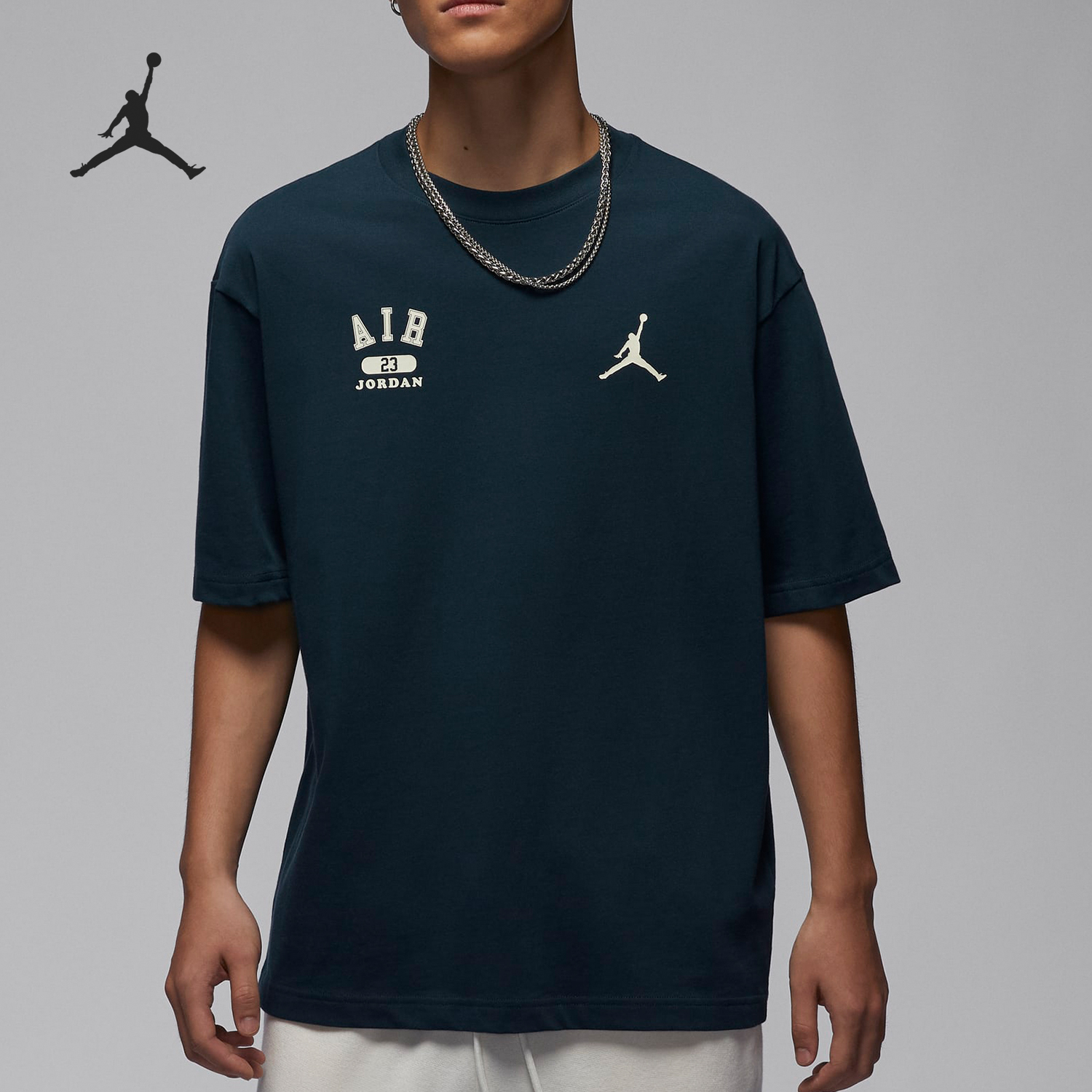 Nike/耐克正品JORDAN男士吸湿排汗运动经典短袖T恤HQ1575-478