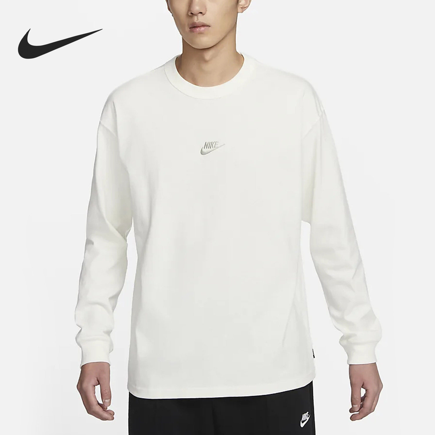 Nike/耐克正品春季新款男子休闲运动训练长袖T恤DO7391-133