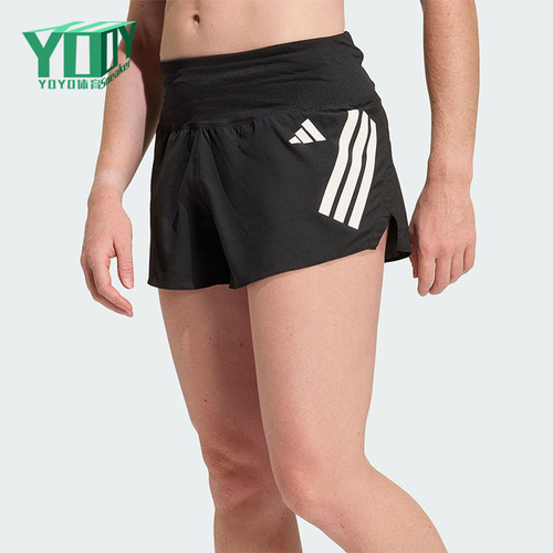 Adidas/阿迪达斯正品女士经典舒适条纹时尚运动短裤KD3875