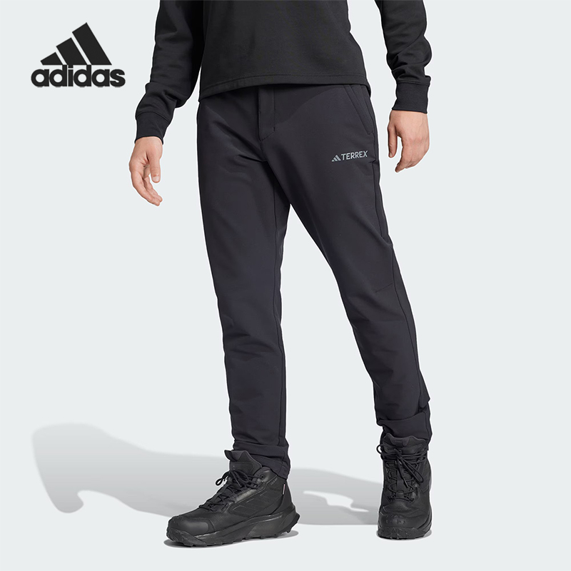 Adidas/阿迪达斯正品XPL SFS PNT男士户外运动百搭软壳裤IY0078