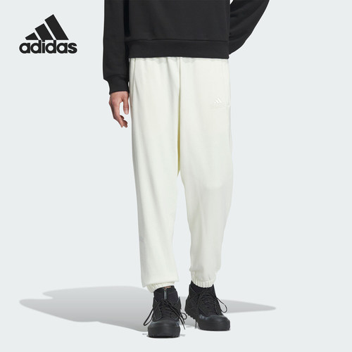 Adidas/阿迪达斯正品新款男士针织宽松束脚运动长裤IT3950