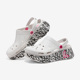 休闲女子运动耐磨洞洞鞋 爱心涂鸦时尚 斯凯奇正品 Skechers
