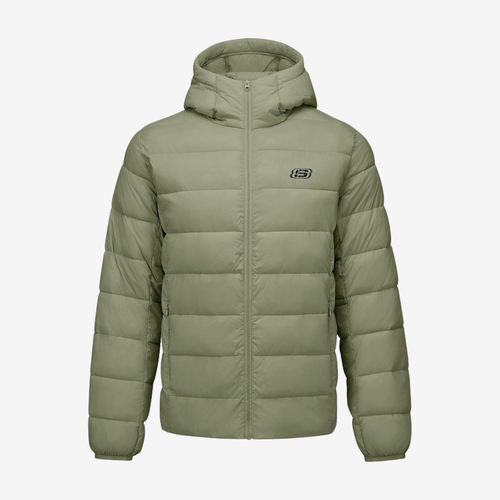 Skechers斯凯奇正品男女保暖防寒绗缝轻薄棉服L425U088-01DR