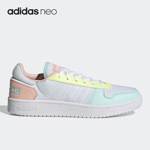 阿迪达斯正品 低帮女子休闲运动鞋 neo 2.0 GY7528 HOOPS Adidas