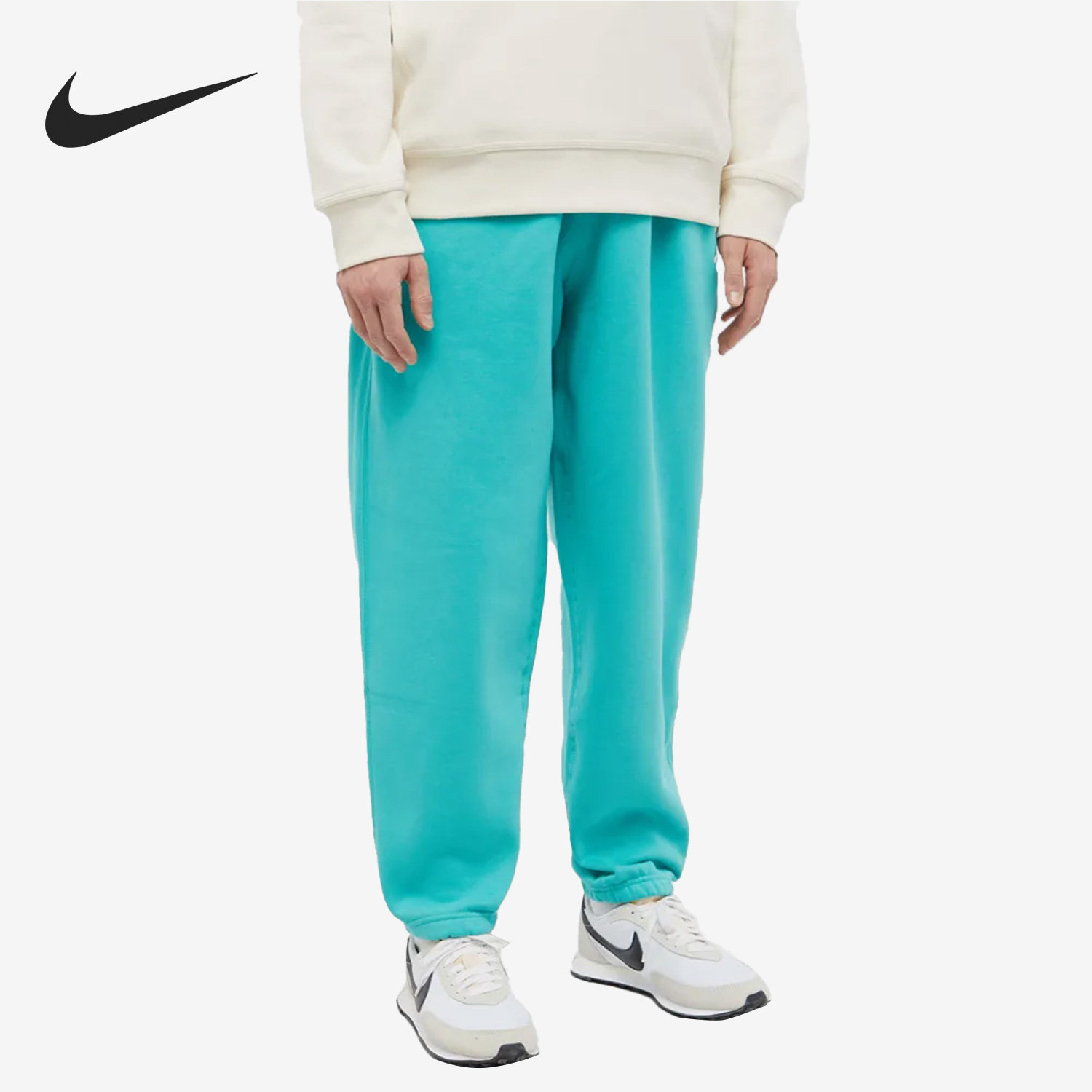 Nike/耐克正品新款男子休闲束脚针织松紧运动长裤CW5460-393
