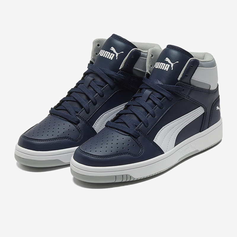 Puma/彪马正品Rebound男女潮流复古中帮休闲板鞋369573-16