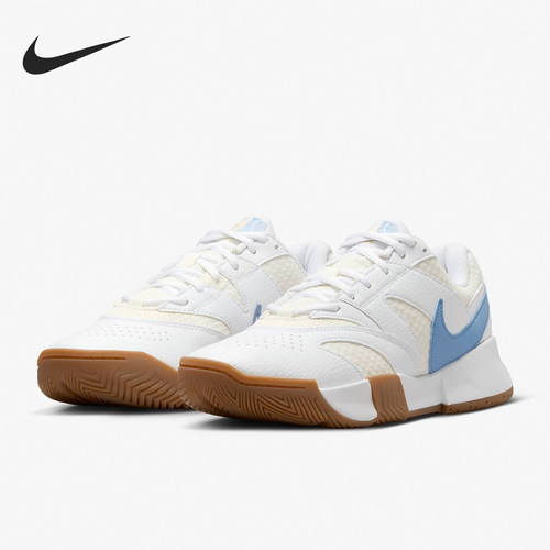 Nike/耐克正品Court Lite 4女士训练耐磨网球鞋FD6575-106