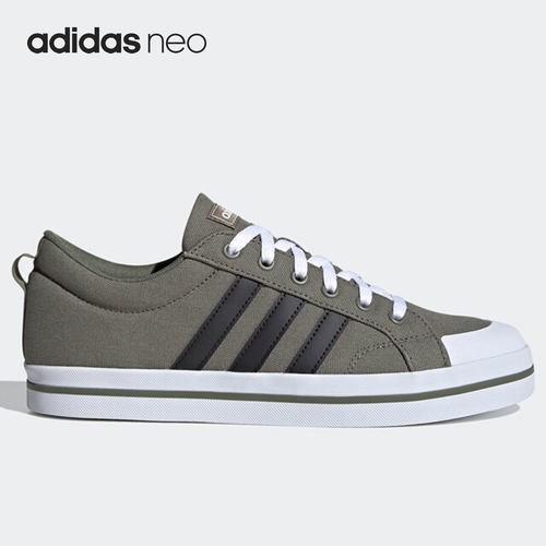 Adidas/阿迪达斯正品 NEO BRAVADA 男女缓震帆布休闲板鞋FW2884