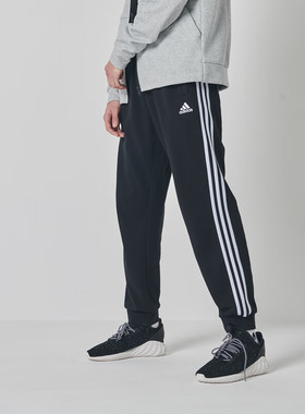 Adidas/阿迪达斯正品男士简约直筒宽松长裤TR30P4-CBW