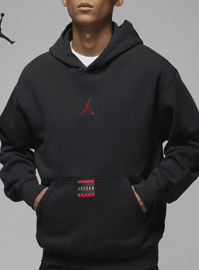 Nike/耐克正品JORDAN男士加绒连帽保暖针织卫衣HV5046-045