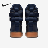 耐克正品 864024 Velvet Nike 轻便板鞋 AF1 Brown男士 400