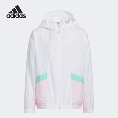 阿迪达斯大童运动夹克