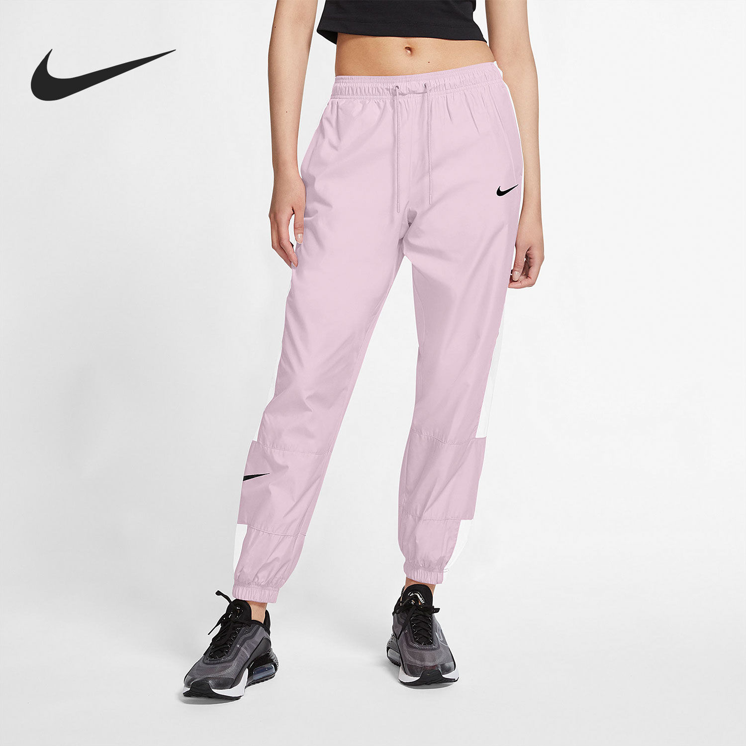 Nike/耐克正品女子梭织收口时尚休闲运动九分裤 DC0041-695