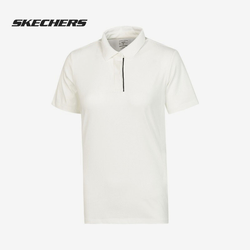 Skechers/斯凯奇正品夏季POLO衫女子运动T恤翻领短袖P222W091