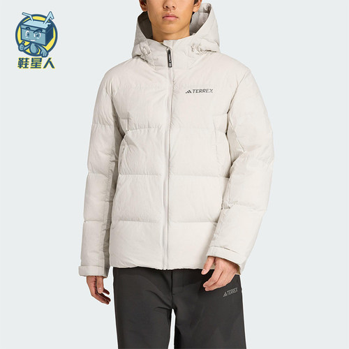 Adidas/阿迪达斯正品冬季男士运动户外拒水防风经典羽绒服JV8722