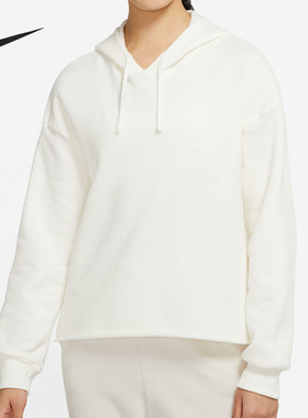 Nike/耐克 正品YOGA THERMA-FIT女子运动针织连帽衫DR7839-133