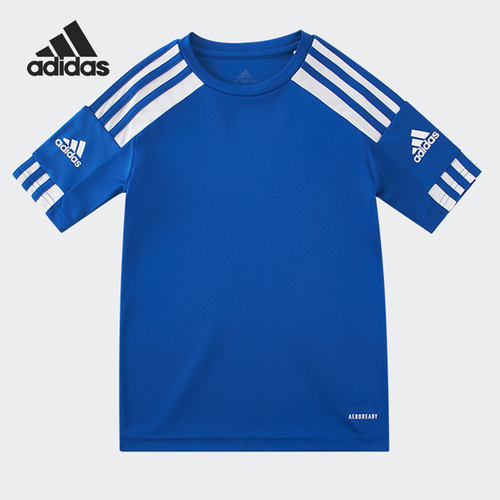 Adidas/阿迪达斯正品大童运动休闲舒适透气圆领短袖T恤GK9151