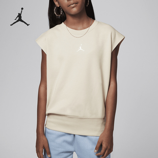 Nike Jordan大童柔软舒适休闲无袖 背心HQ8178 271 耐克正品