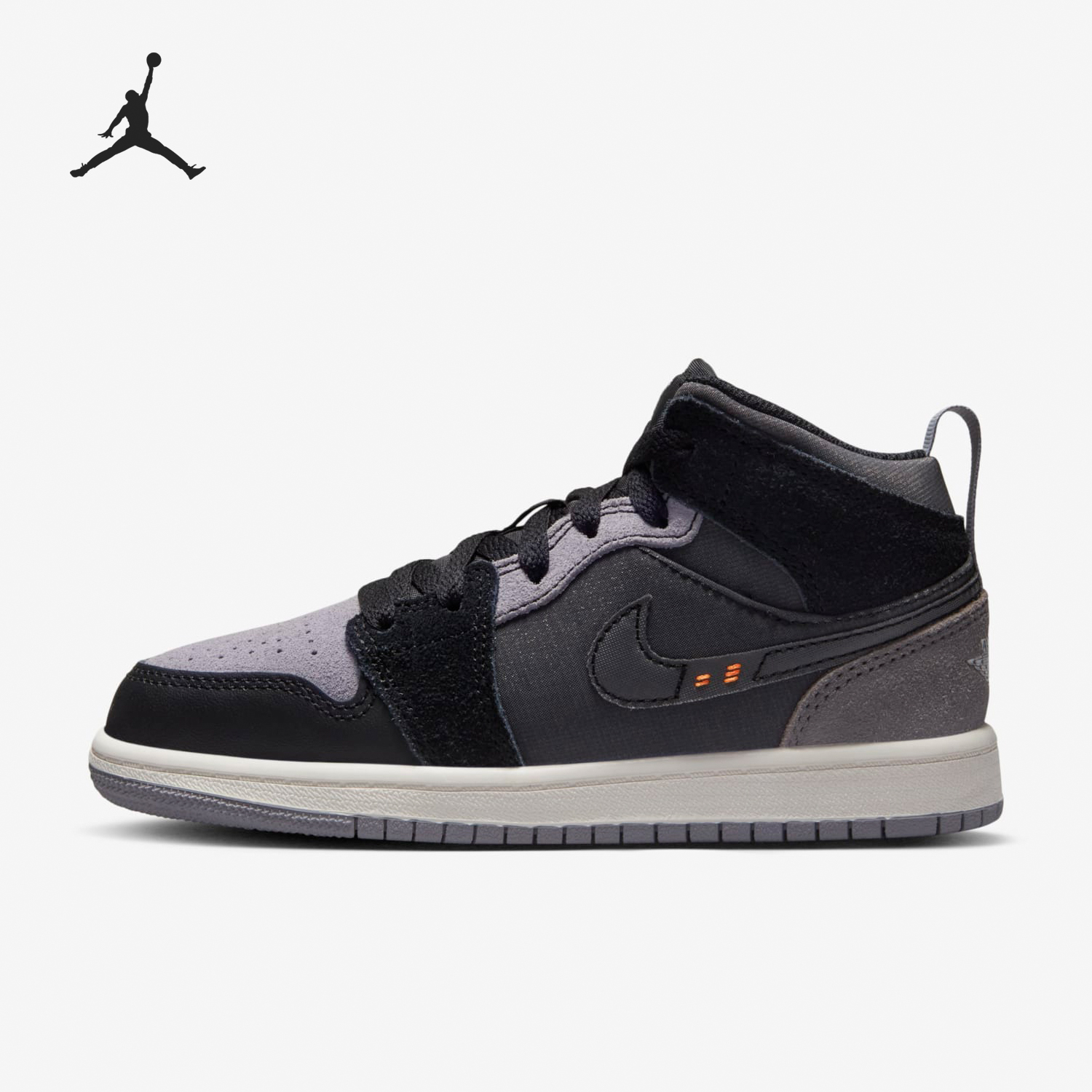Nike/耐克正品JORDAN小童复古中帮减震运动篮球鞋DV0436-001