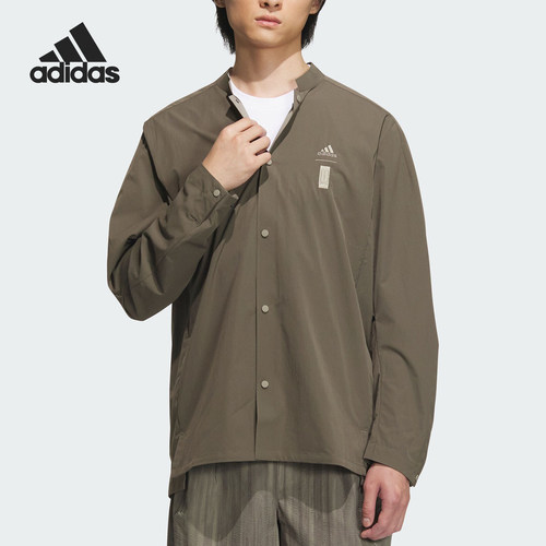 Adidas/阿迪达斯正品春季新款男士武极运动长袖衬衫IW1511