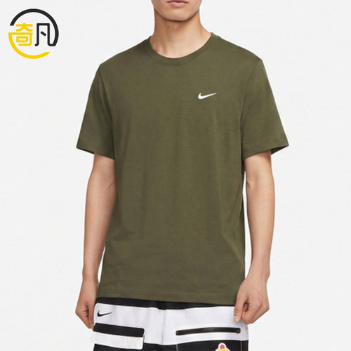 Nike/耐克正品男士运动休闲圆领套头简约短袖T恤BV0508-222