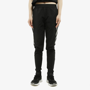 女子跑步运动健身弹力透气紧身长裤 正品 BQ2072 阿迪达斯 Adidas