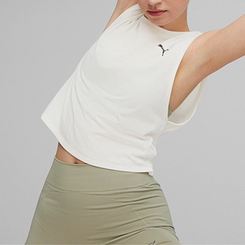 Puma/彪马正品新款女子简约透气健身运动无袖T恤523647,运动服/休闲服装,运动T恤,淘宝优惠券,粉丝福利购,淘宝优惠卷