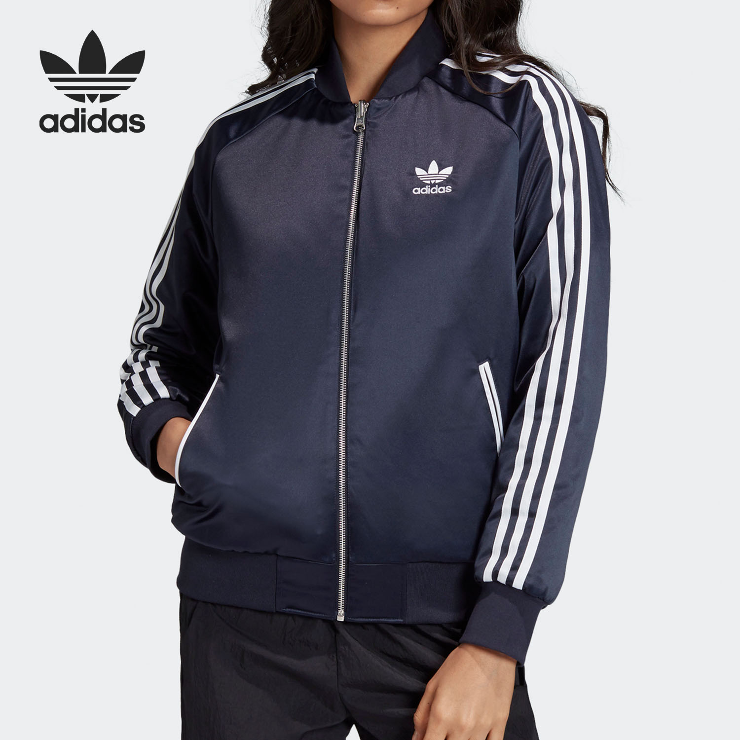 Adidas/阿迪达斯正品新款女子BOMBER CNY运动茄克外套FU1723