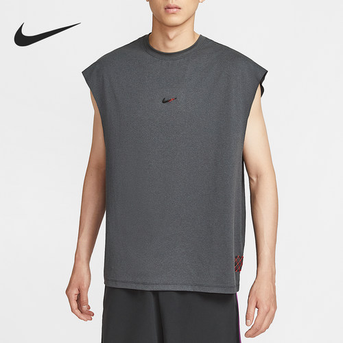 Nike/耐克正品Dri-FIT 男士无袖篮球运动宽松背心HV1889-060