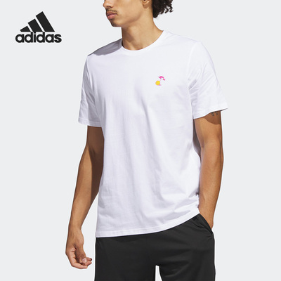 Adidas/阿迪达斯正品夏季新款篮球男子运动短袖T恤 IC1868