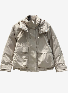New Balance/NB正品冬季新款女子保暖拉链连帽羽绒服AWJ44316-SOT