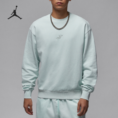 耐克男士运动宽松圆领保暖卫衣